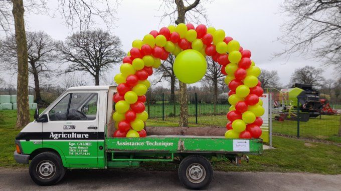 ARCHE DE BALLON CLASSIQUE A L'AIR