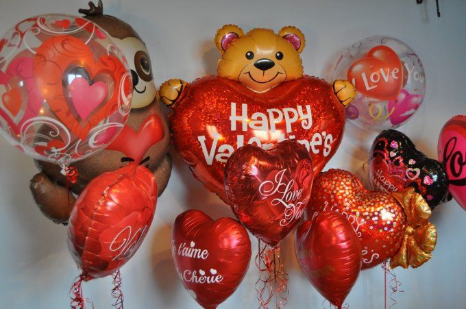 Bouquet de Ballons St Valentin