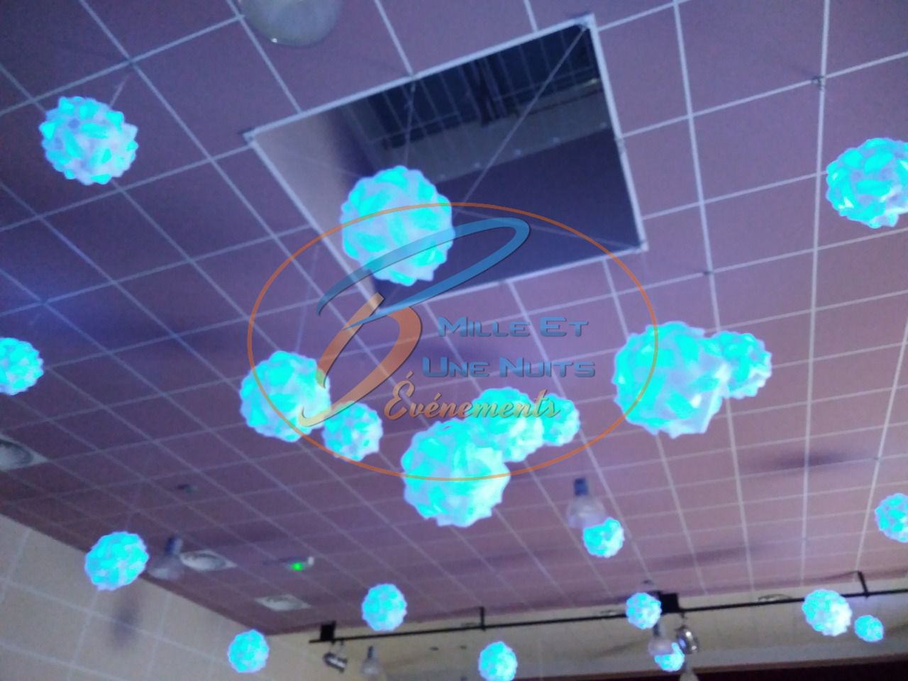 Plafond de nuage LED 
